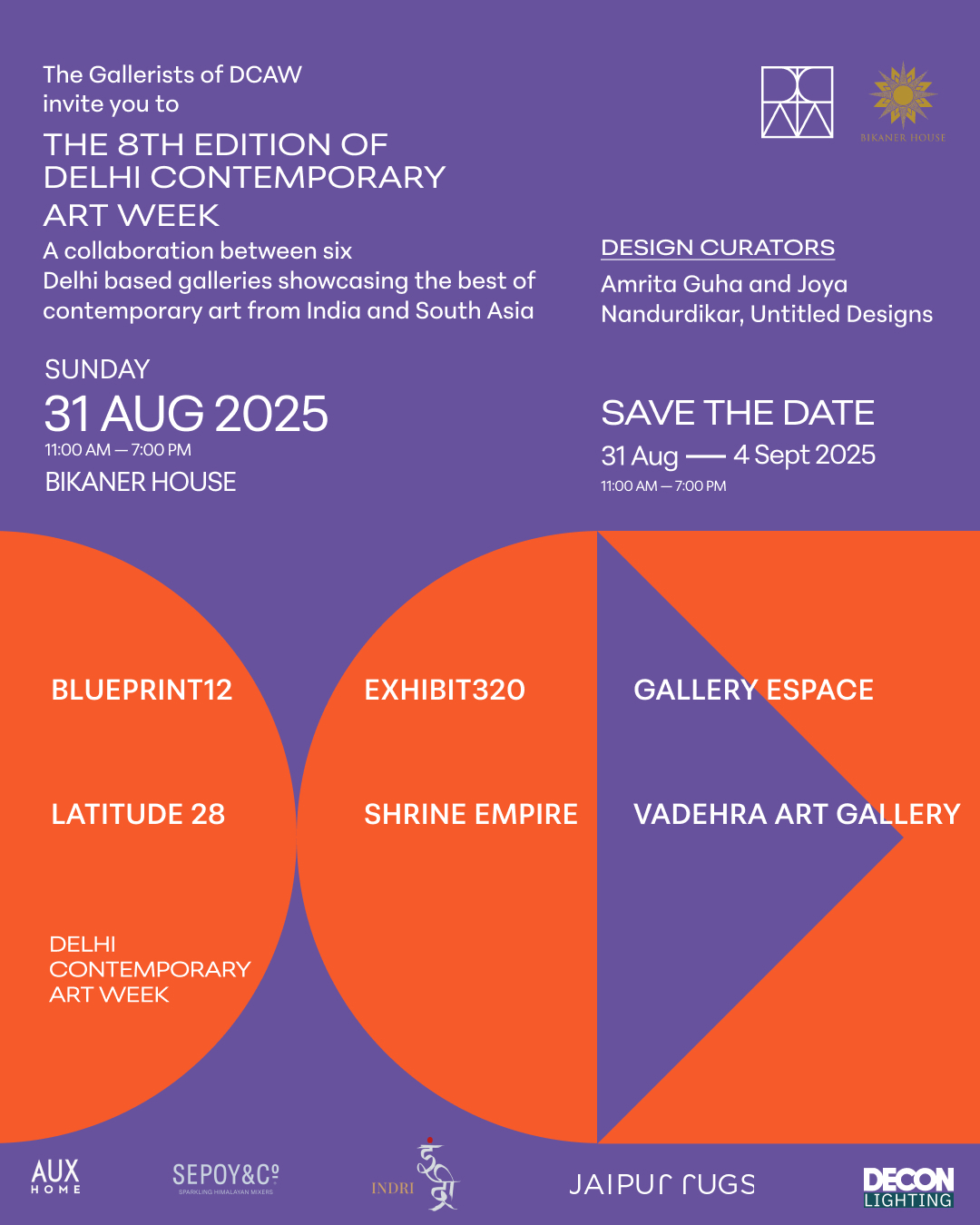 Delhi contemporary art week 2025, Women-led galleries Delhi